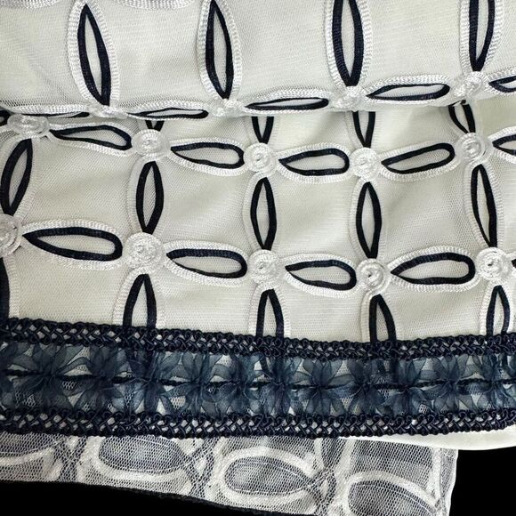 S L Fashions Women’s Stylish Overlay Dress / SZ: 14 / NWT - Picture 6 of 9